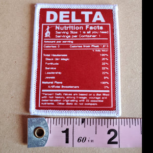 DELTA Nutrition Patch