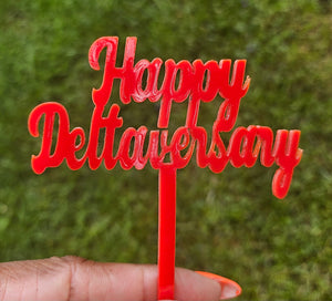 DST Cupcake Topper