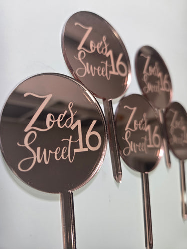 Custom Cupcake Topper