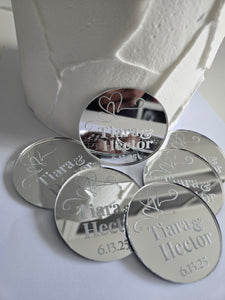 Custom Cupcake Topper (Mirrored)