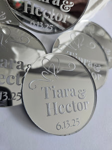 Custom Cupcake Topper (Mirrored)