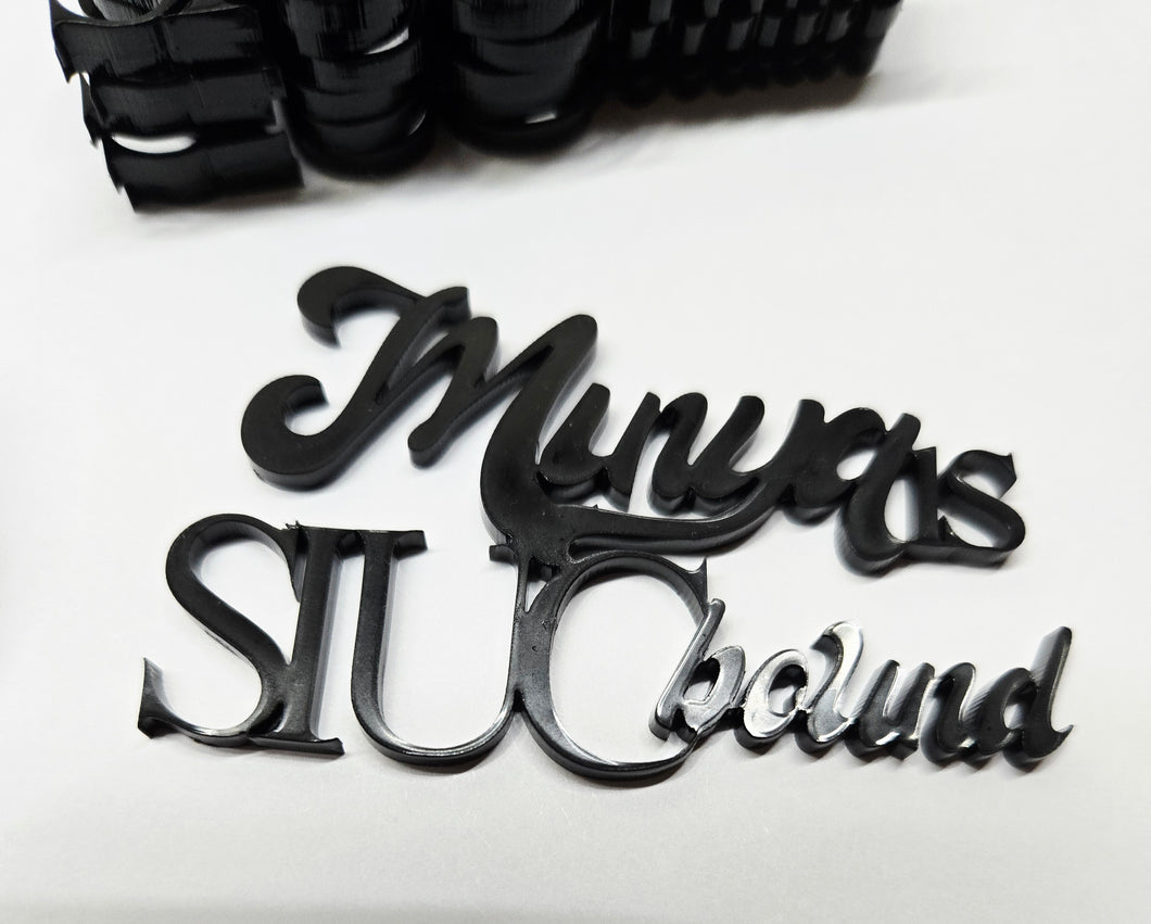 Personalized Cupcake Charms