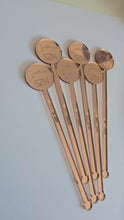 Load image into Gallery viewer, Personalized Drink Stirrers