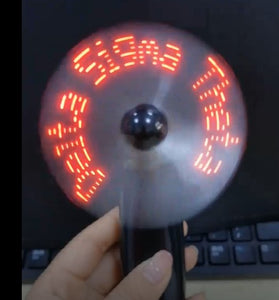 Handheld LED DST Fan